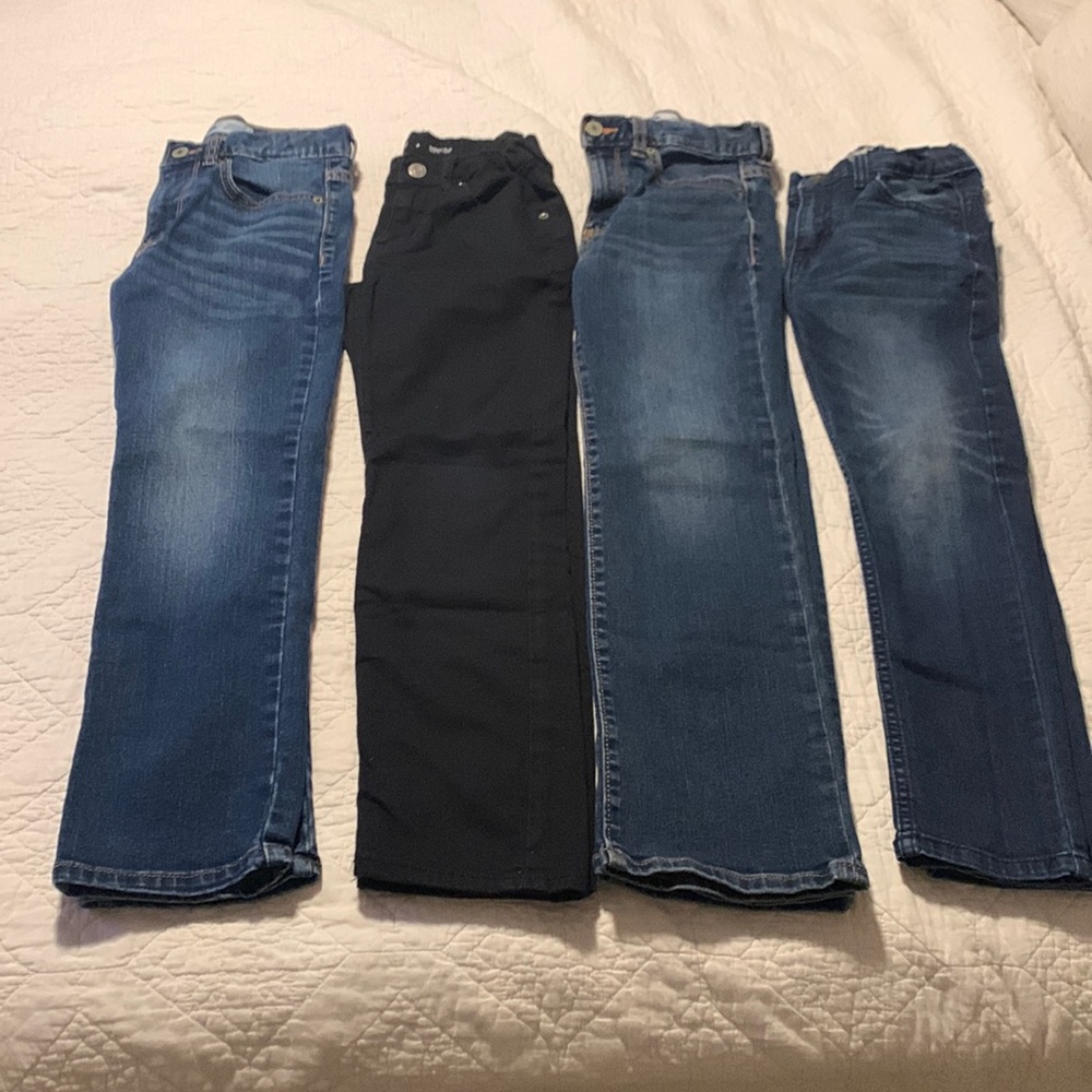 (4) Boys Jeans size 8 from Old Navy and Cat & Jack